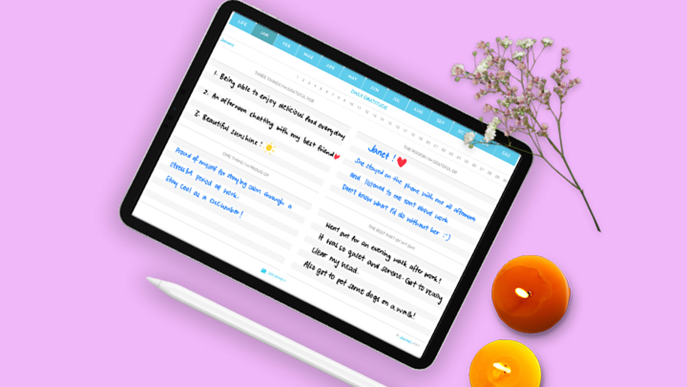 Digital Gratitude Journal in PDF